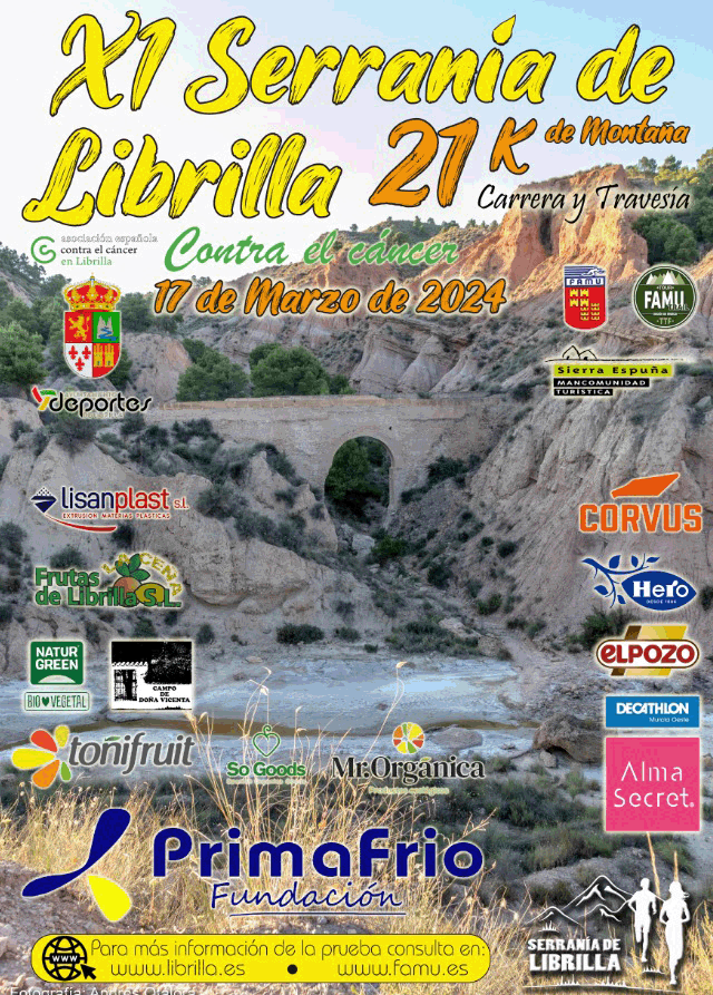 SERRANIA DE LIBRILLA 2024. Sale del sitio www.librilla.es 